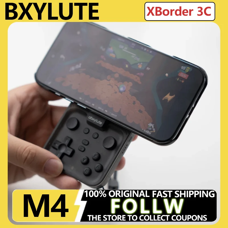 ABXYLUTE M4 Магнитный контроллер телефона Мини-портативный мобильный геймпад с MagSafe Snap для iOS iPhone Android Ретро подарок для геймера
ABXYLUTE M4 Магнитный контроллер телефона Мини-портативный мобильный геймпад с MagSafe Snap для iOS iPhone Android Ретро подарок для геймера