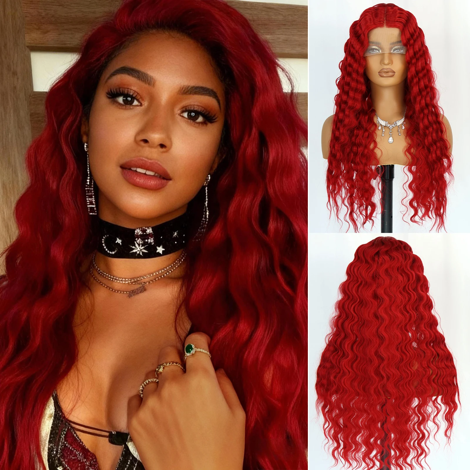 Синтетические парики Aubree с кружевной передней частью для женщин, для повседневного использования и вечеринок, 28 дюймов, 13*4*1, парики с кружевной основой, без клея, термостойкие, плотность 180%
Синтетические парики Aubree с кружевной передней частью для женщин, для повседневного использования и вечеринок, 28 дюймов, 13*4*1, парики с кружевной основой, без клея, термостойкие, плотность 180%