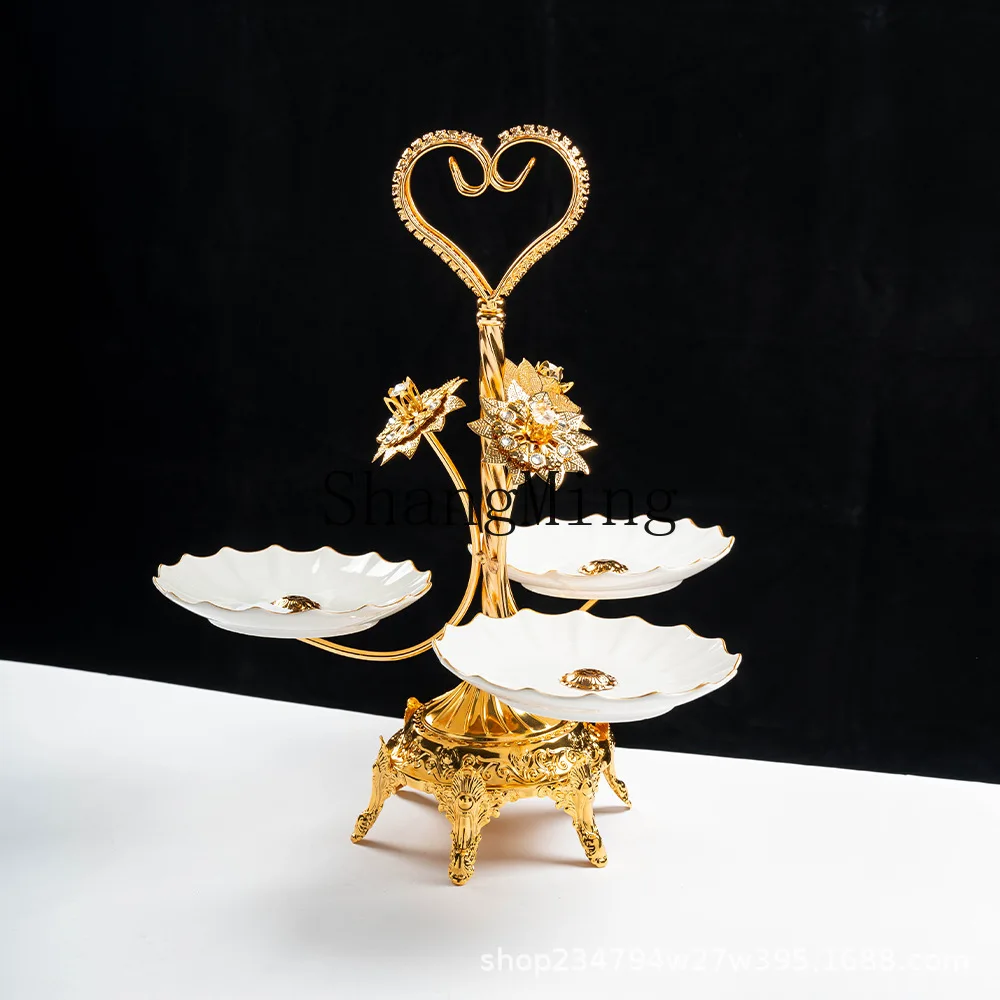 PYH factory direct sales three-head ceramic light luxury style home hotel living room fruit plate coffee table fruit plate
PYH factory direct sales three-head ceramic light luxury style home hotel living room fruit plate coffee table fruit plate