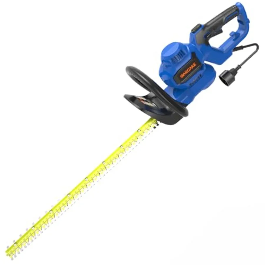 Electric Hedge Trimmer Corded for outdoor gardening use, metal blades, black and gray color, 4.5 Amp power with 24-inch dual-ac
Electric Hedge Trimmer Corded for outdoor gardening use, metal blades, black and gray color, 4.5 Amp power with 24-inch dual-ac