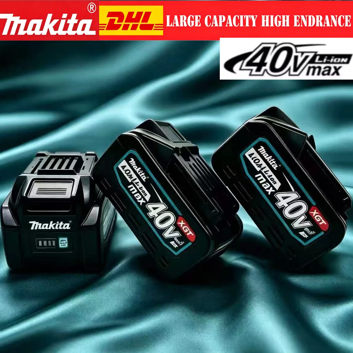 Original Makita Shock Resistant 40V Max Battery, Wearproof Reliable,Wide for Original Makita 40V Power Tool Batteries
Original Makita Shock Resistant 40V Max Battery, Wearproof Reliable,Wide for Original Makita 40V Power Tool Batteries