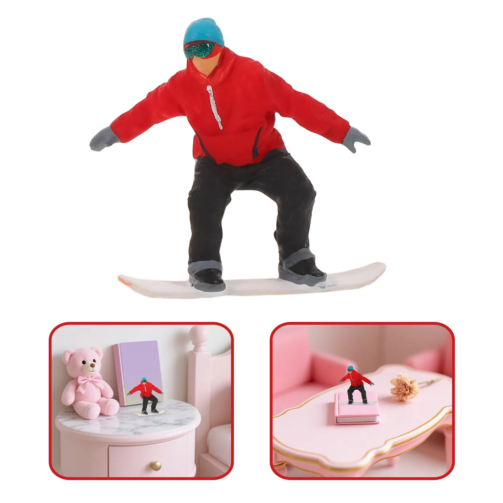 Miniature Skiing People 1:87 Scale Detailed Tiny Human Models Landscape Decoration Sand Table Accessories Ski Figures Simulation
Miniature Skiing People 1:87 Scale Detailed Tiny Human Models Landscape Decoration Sand Table Accessories Ski Figures Simulation