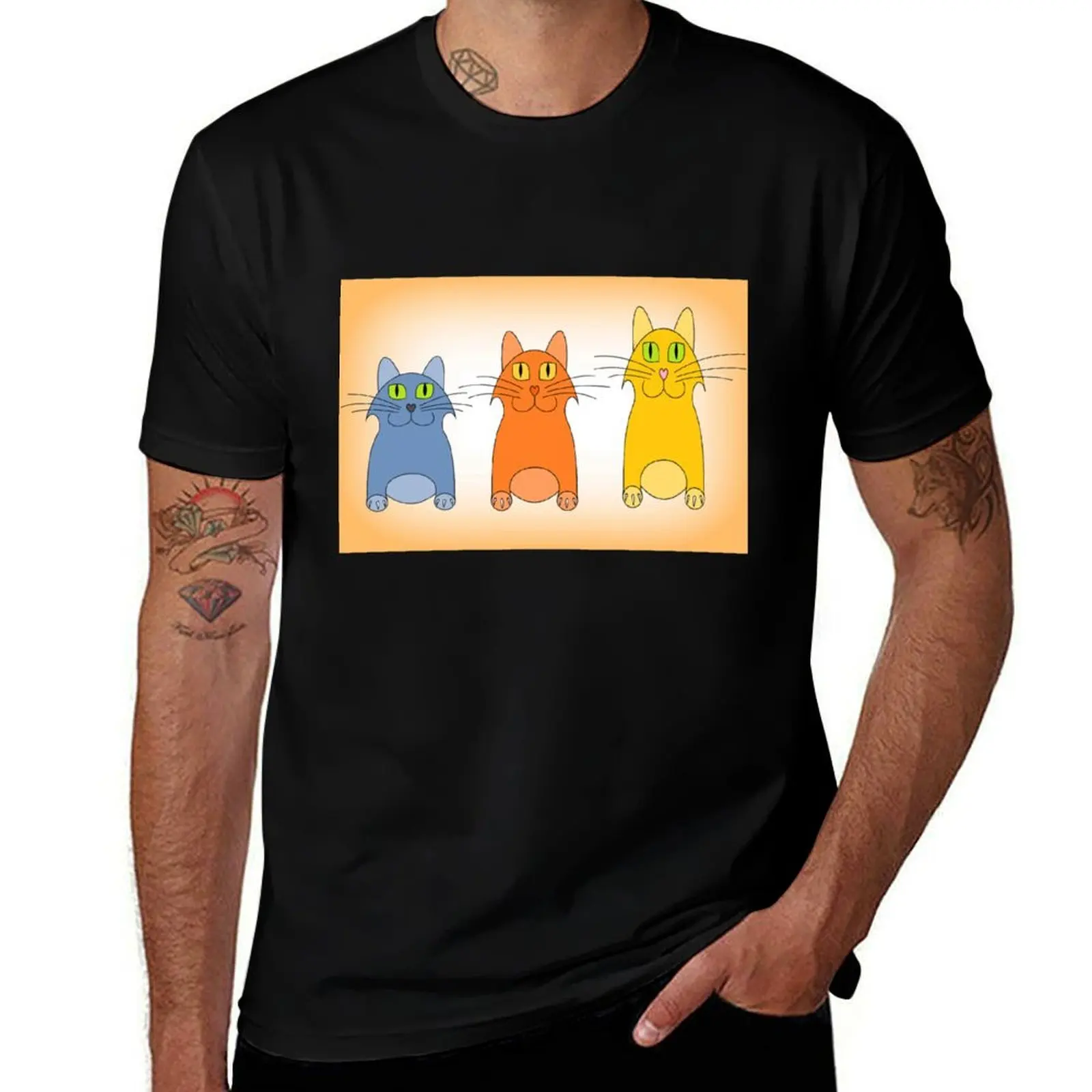 Three Little Cats T-Shirt printed t shirts for man anime t shirts for man t shirts for man cotton funny T-Shirt
Three Little Cats T-Shirt printed t shirts for man anime t shirts for man t shirts for man cotton funny T-Shirt