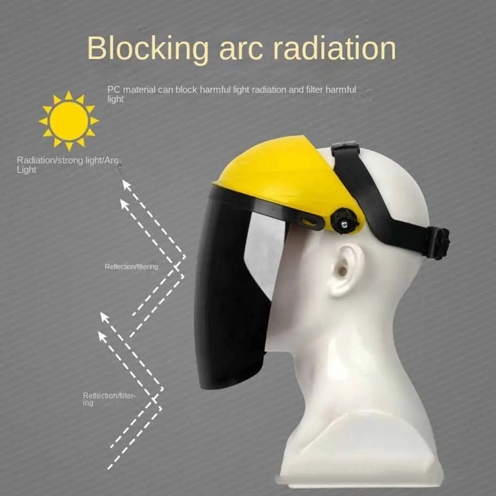 Защитная маска для лица, сварочная защитная маска, термостойкий пыленепроницаемый сварочный шлем, регулируемая противошоковая маска сварщика, приготовление пищи
Защитная маска для лица, сварочная защитная маска, термостойкий пыленепроницаемый сварочный шлем, регулируемая противошоковая маска сварщика, приготовление пищи