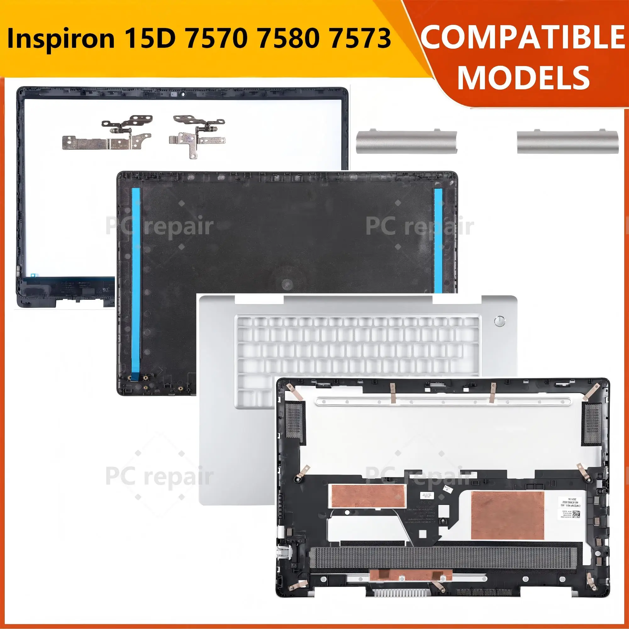 Notebook Parts For Inspiron 7570 7580 7573 P70F Back Cover Front Bezel palmrest bottom case Replacement silver/pink NON TOUCH
Notebook Parts For Inspiron 7570 7580 7573 P70F Back Cover Front Bezel palmrest bottom case Replacement silver/pink NON TOUCH