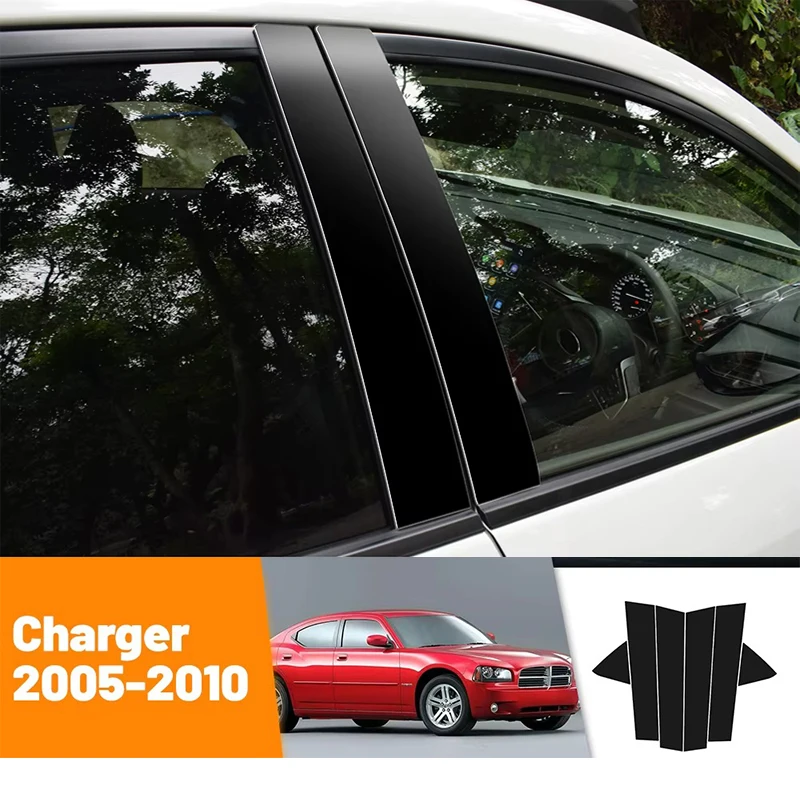 For Dodge Charger 2005-2010 2006 2007 2008 2009 Black Carbon Fiber Doors and Windows B C Pillars Column Decorative Stickers
For Dodge Charger 2005-2010 2006 2007 2008 2009 Black Carbon Fiber Doors and Windows B C Pillars Column Decorative Stickers