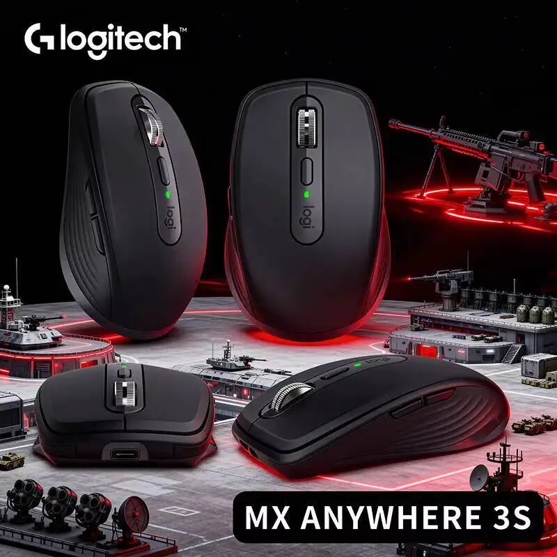 Компактная мышь Logitech MX Anywhere 3S, эргономичный дизайн, перезаряжаемая, с быстрым прокруткой для портативных ПК Mac
Компактная мышь Logitech MX Anywhere 3S, эргономичный дизайн, перезаряжаемая, с быстрым прокруткой для портативных ПК Mac