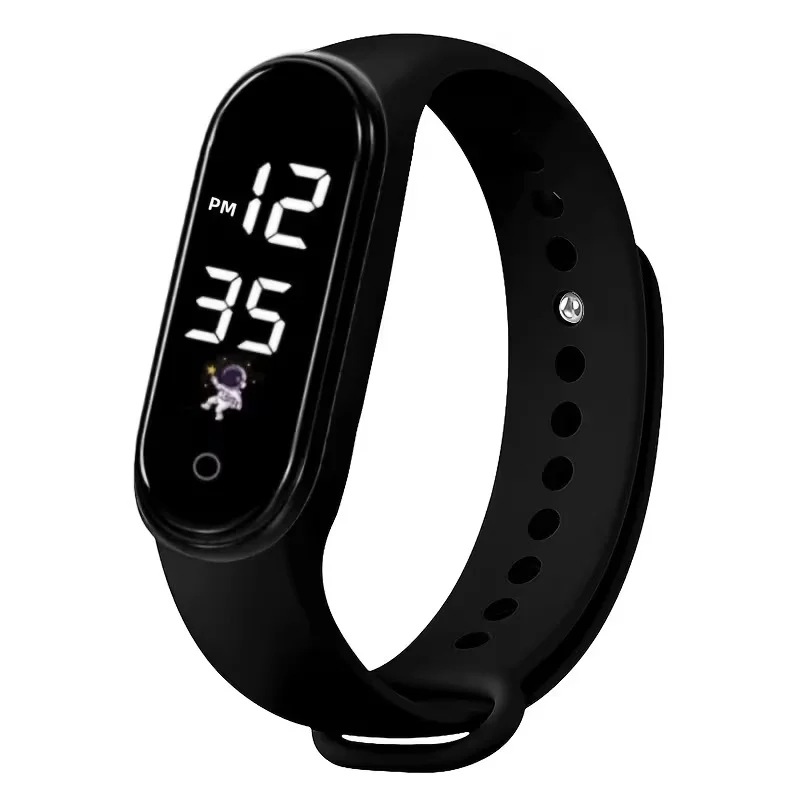 New Watch LED Student Kids Sports Touch Cartoon Electronic Watch Birthdays Girls child Boys and girl Sports Wrist Electronic Watch, Ideal Choice for Gifts Toys Gifts
New Watch LED Student Kids Sports Touch Cartoon Electronic Watch Birthdays Girls child Boys and girl Sports Wrist Electronic Watch, Ideal Choice for Gifts Toys Gifts