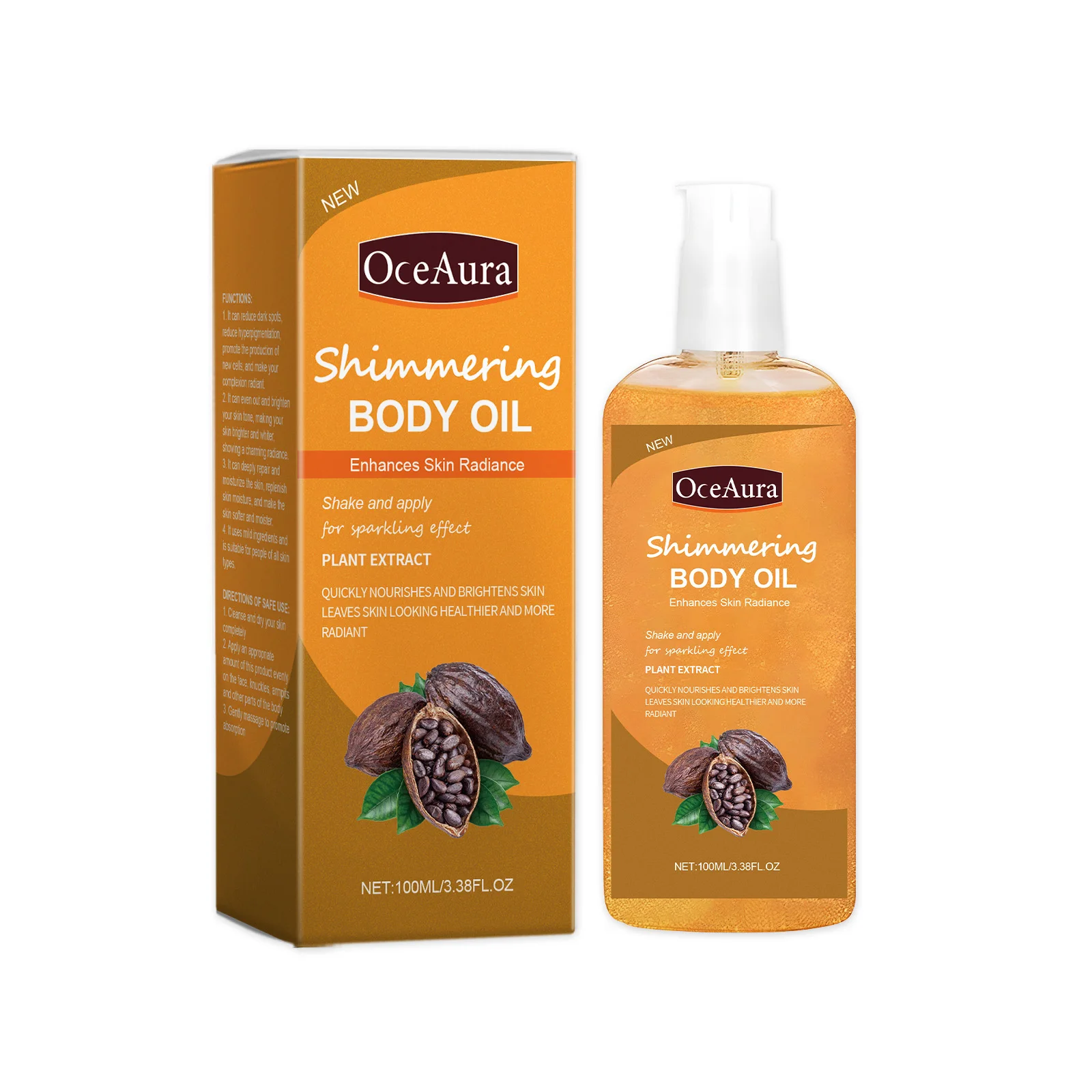 Shining Moisturizing Body Oil Moisturizing Nourishing Body Daily Care Whole Body Massage Essential Oil
Shining Moisturizing Body Oil Moisturizing Nourishing Body Daily Care Whole Body Massage Essential Oil