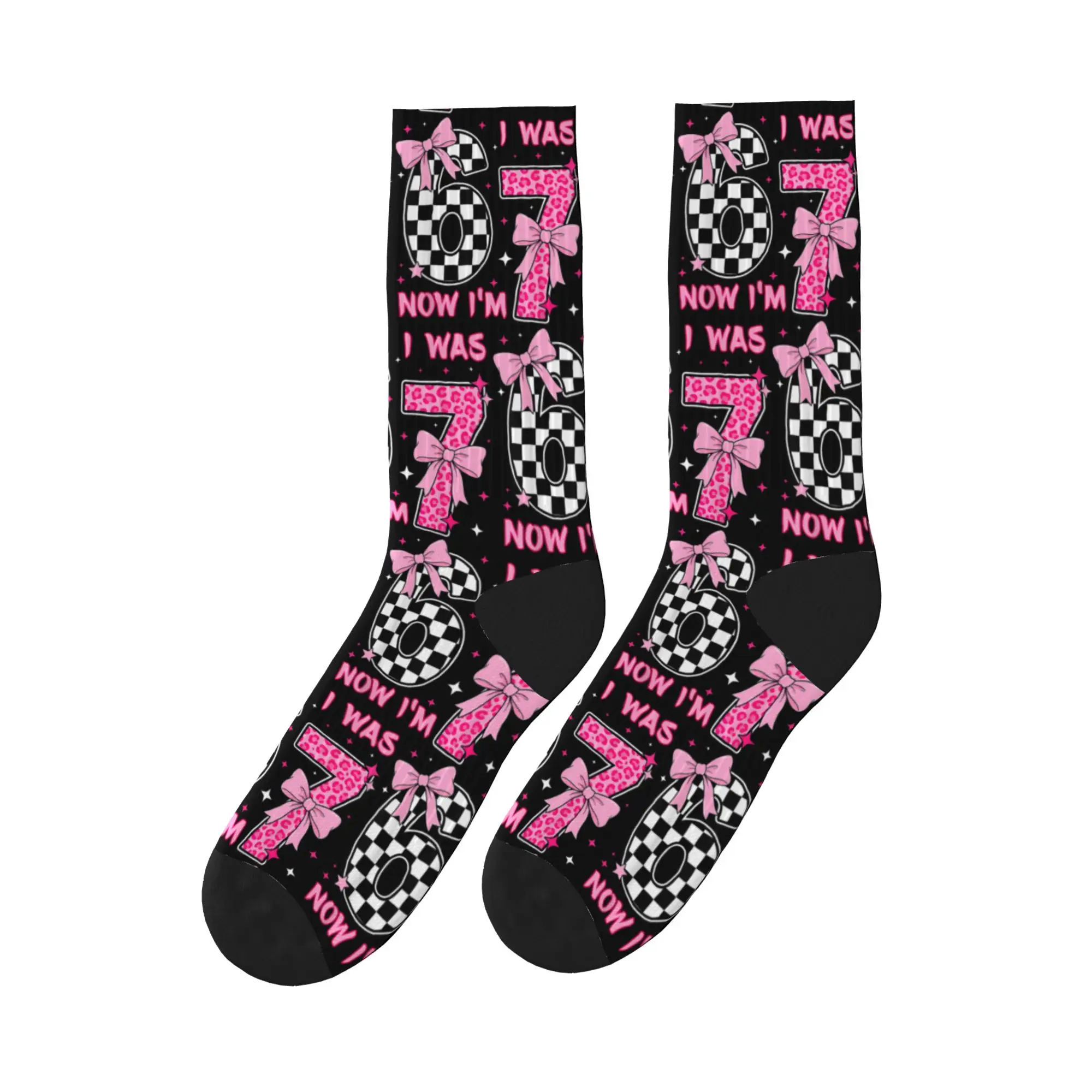 Взрослые мужские носки I was 6 Now I'm 7 День рождения 7-летние чулки Зимние ретро средние мягкие носки Графические уличные нескользящие носки
Взрослые мужские носки I was 6 Now I'm 7 День рождения 7-летние чулки Зимние ретро средние мягкие носки Графические уличные нескользящие носки