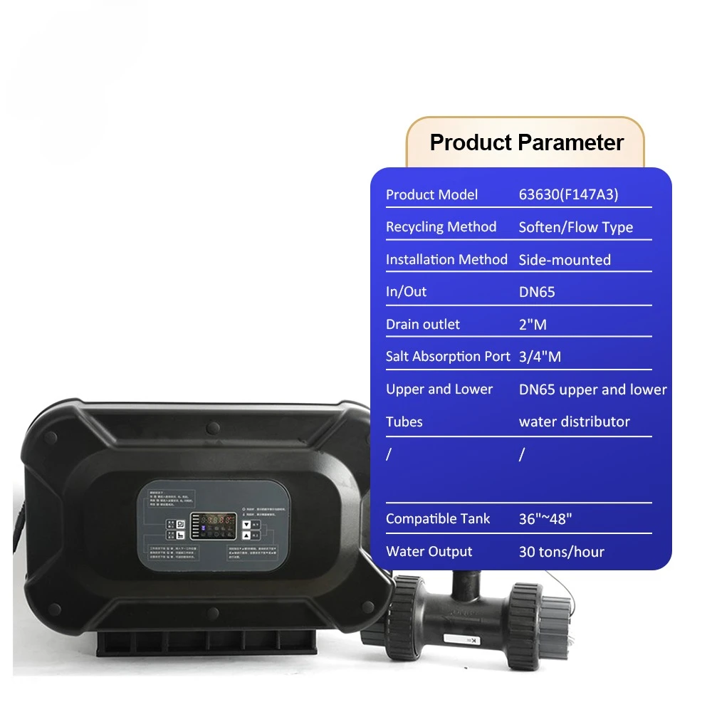 30T/h industrial grade water softener control valve for large water treatment equipment
30T/h industrial grade water softener control valve for large water treatment equipment