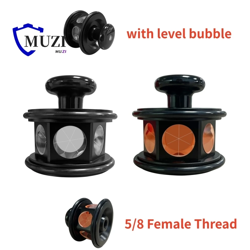 Металлическая призма ATP3 с отражением на 360 градусов для тахеометра Trimble, геодезического оборудования, с круглым пузырьковым уровнем, резьба 5/8 дюйма
Металлическая призма ATP3 с отражением на 360 градусов для тахеометра Trimble, геодезического оборудования, с круглым пузырьковым уровнем, резьба 5/8 дюйма