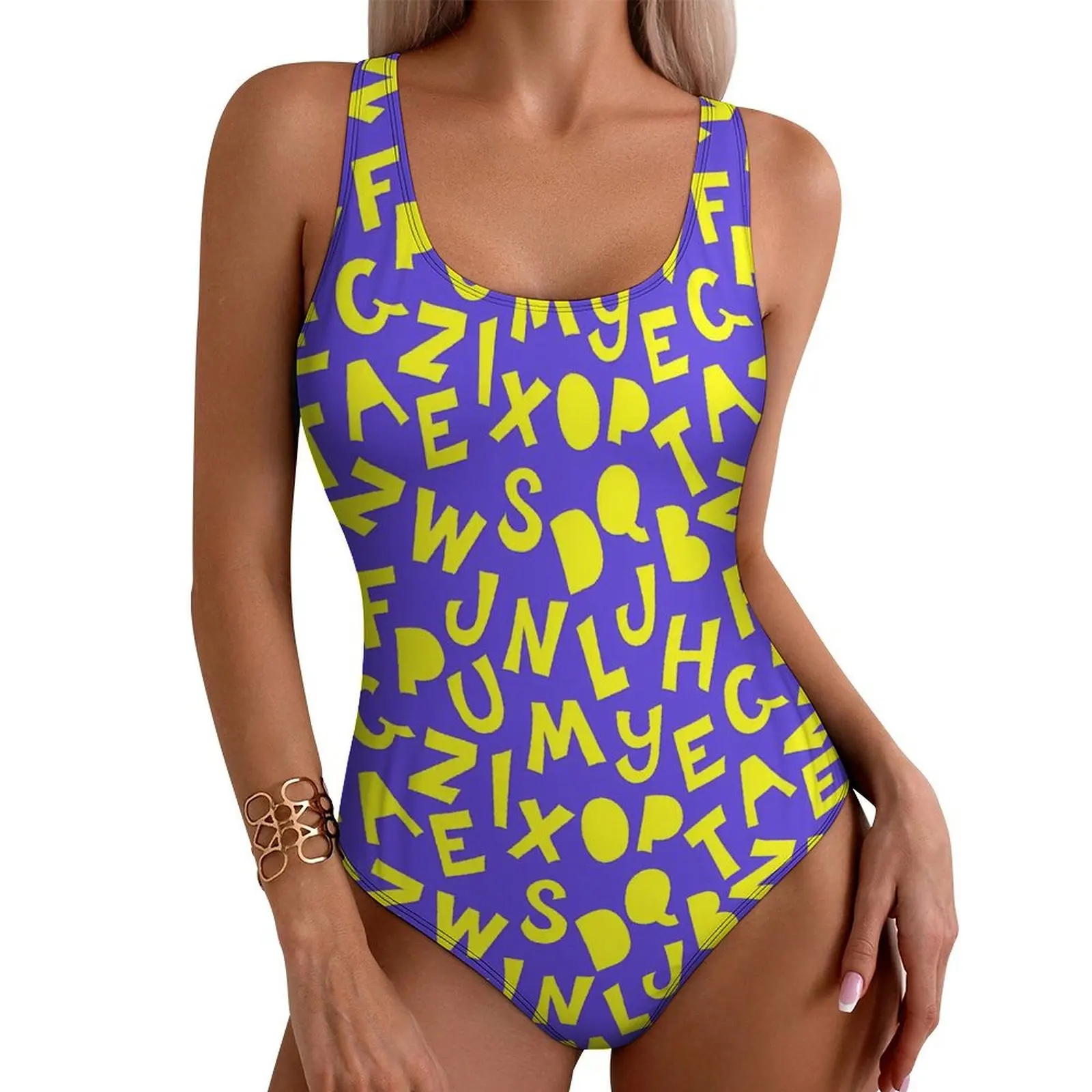 Yellow Letter Swimsuit Funny Font Swimwear One Piece Holiday Design Swimsuits Cut Out Bathing Suits Women Push Up Sexy Beachwear
Yellow Letter Swimsuit Funny Font Swimwear One Piece Holiday Design Swimsuits Cut Out Bathing Suits Women Push Up Sexy Beachwear