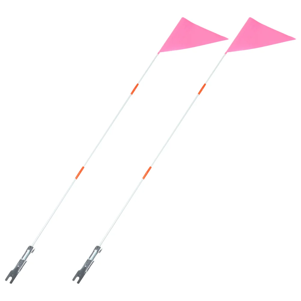 2 Sets Bicycle Flagpole Bike Kit Supplies Advertising Bicycles Decor Safety Flags Glass Fiber for Cycling Child
2 Sets Bicycle Flagpole Bike Kit Supplies Advertising Bicycles Decor Safety Flags Glass Fiber for Cycling Child