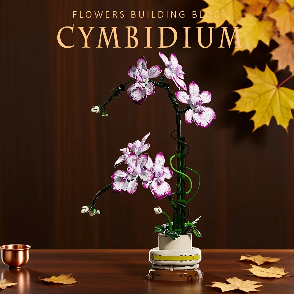 696PCS ELEGANT ORCHID BLOCKS - HOME OFFICE DECOR & HOLIDAY GIFT
696PCS ELEGANT ORCHID BLOCKS - HOME OFFICE DECOR & HOLIDAY GIFT