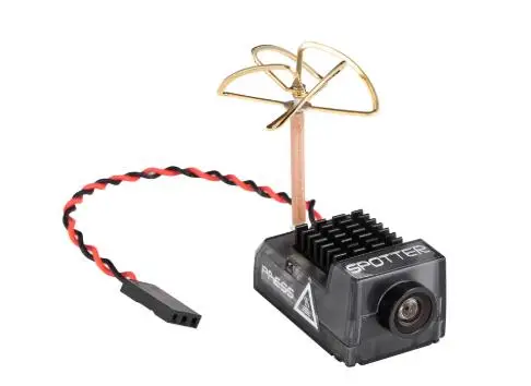 Spotter 5.8G 5.8ghz FPV Camera Mic FOV170 degree 700TVL 40CH Video Transmitter VTX 20~200mw Adjustable for F band AKA Fat Shark
Spotter 5.8G 5.8ghz FPV Camera Mic FOV170 degree 700TVL 40CH Video Transmitter VTX 20~200mw Adjustable for F band AKA Fat Shark