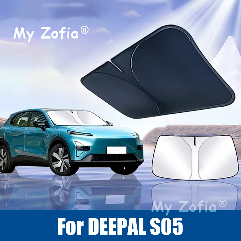 For Changan Deepal S05 2024 2025 2026 Car Windshield Sunshade Cover Anti UV Protection Foldable In-car cooling Accessories
For Changan Deepal S05 2024 2025 2026 Car Windshield Sunshade Cover Anti UV Protection Foldable In-car cooling Accessories