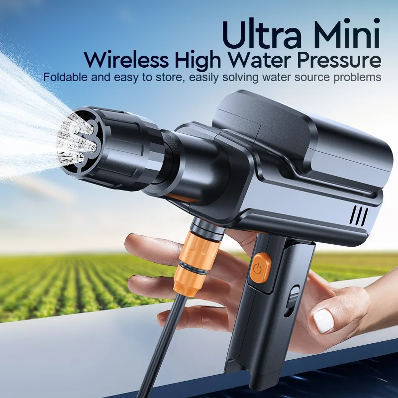 Portable Mini High-Pressure Water Gun - Wireless & Large Capacity
Portable Mini High-Pressure Water Gun - Wireless & Large Capacity