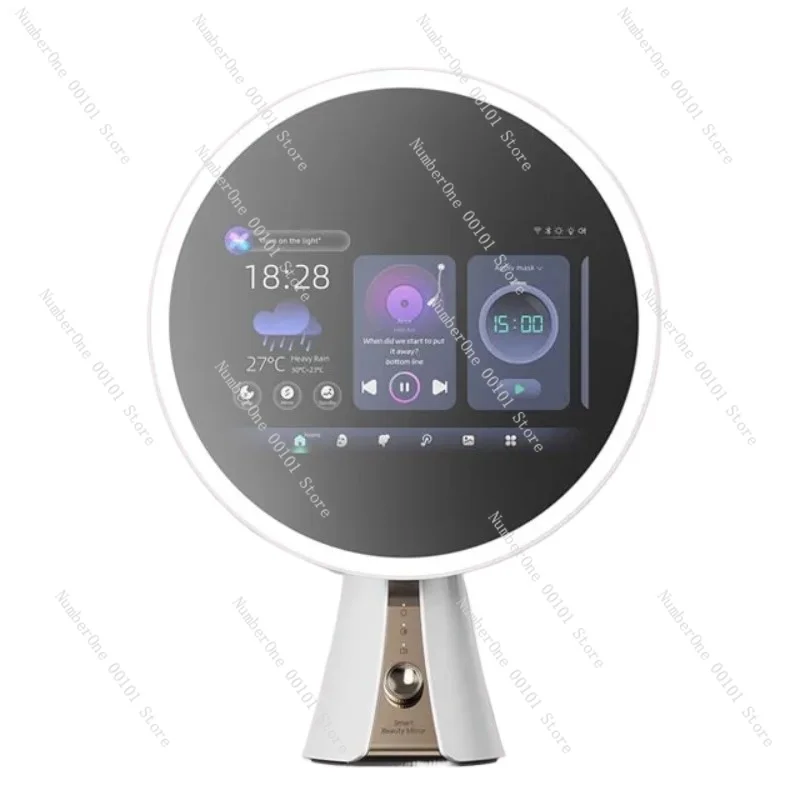Tech on Beauty Mirror Smart Touchscreen Standing Makeup Mirror with Variety of Plug Types for Worldwide Use
Tech on Beauty Mirror Smart Touchscreen Standing Makeup Mirror with Variety of Plug Types for Worldwide Use