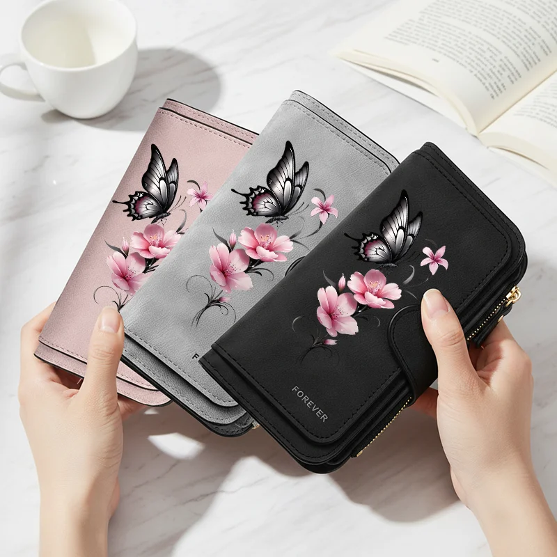 Женский длинный кошелек на молнии с застежкой-бабочкой в стиле инк-арт, сумка-кошелек для монет, мягкая сумка из искусственной кожи с множеством отделений для карт, вместительная сумка, подарок
Женский длинный кошелек на молнии с застежкой-бабочкой в стиле инк-арт, сумка-кошелек для монет, мягкая сумка из искусственной кожи с множеством отделений для карт, вместительная сумка, подарок