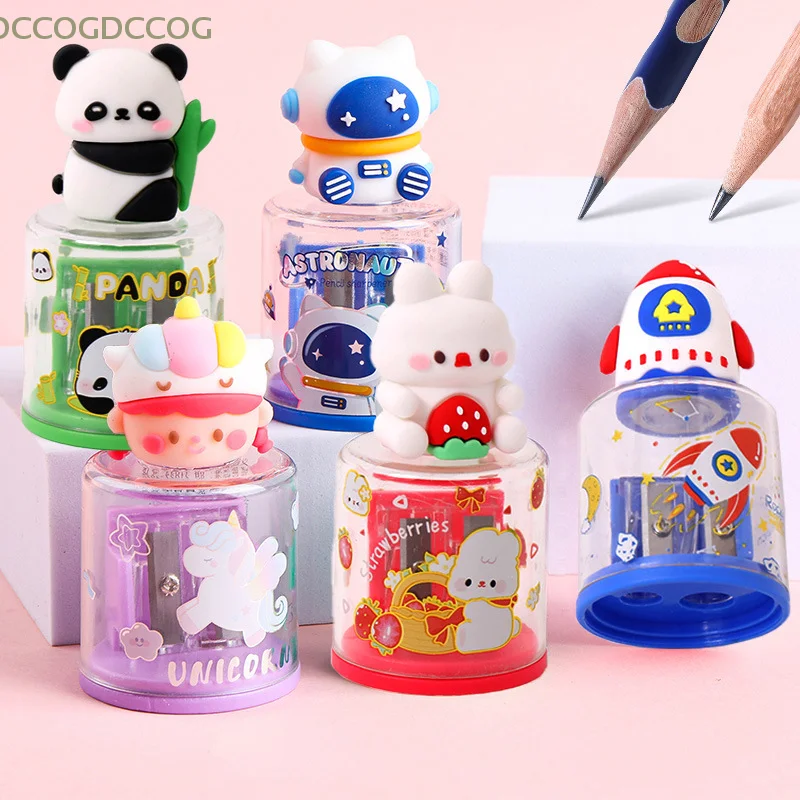 Portable Mini Pencil Sharpening Tool Cartoon Cute Double Hole Pencil Sharpener Kawaii Manual Sharpener Students Stationery Gifts
Portable Mini Pencil Sharpening Tool Cartoon Cute Double Hole Pencil Sharpener Kawaii Manual Sharpener Students Stationery Gifts