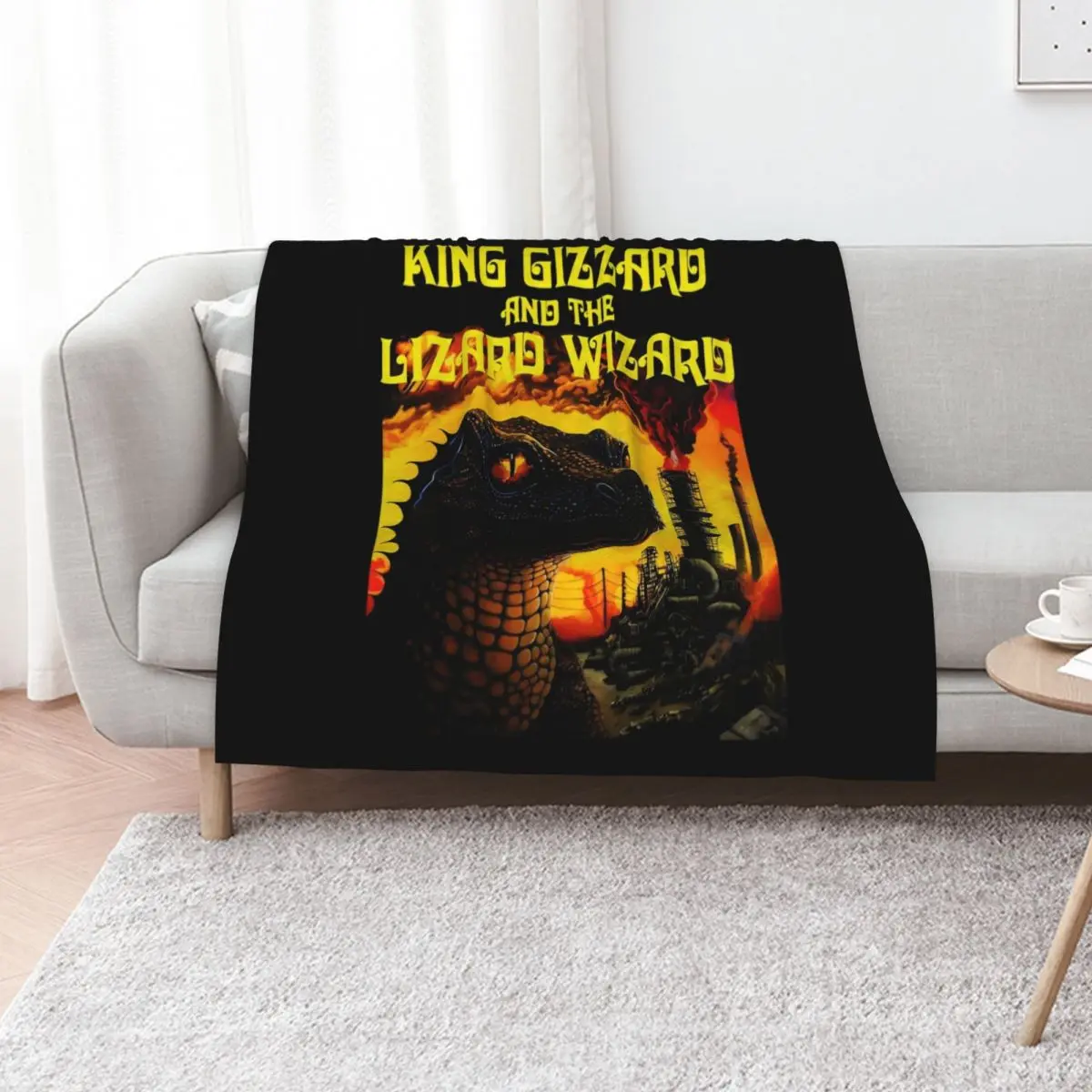 003 The Most Popular Of King Gizzard The Lizard Wizard Throw Blanket Soft Bedroom Blanket for Night Sleeping
003 The Most Popular Of King Gizzard The Lizard Wizard Throw Blanket Soft Bedroom Blanket for Night Sleeping