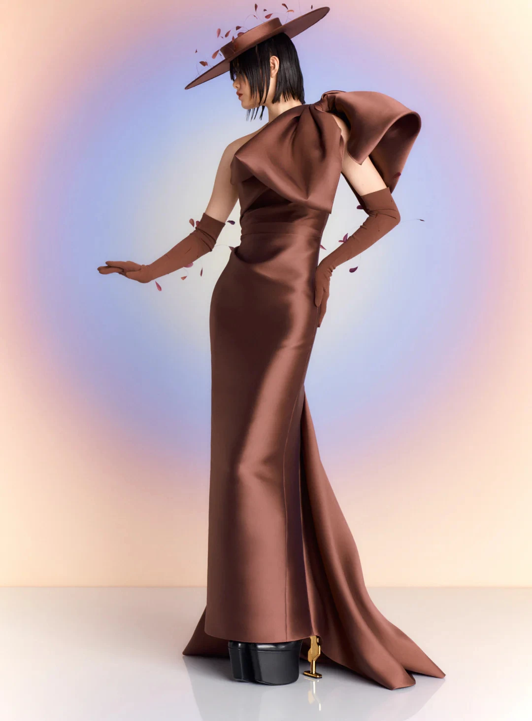CustomizedFormal Bow Detachable Sleeve Satin Evening Dresses High Quality Straight Floor Length Long Sleeves Special Occasion Go
CustomizedFormal Bow Detachable Sleeve Satin Evening Dresses High Quality Straight Floor Length Long Sleeves Special Occasion Go
