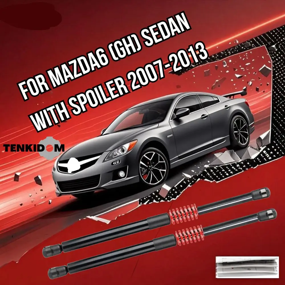 Trunk Lift Supports for Mazda6 (GH) Sedan With Spoiler 2007-2013 Shock absorbers for Automobiles with Springs Liftgate
Trunk Lift Supports for Mazda6 (GH) Sedan With Spoiler 2007-2013 Shock absorbers for Automobiles with Springs Liftgate