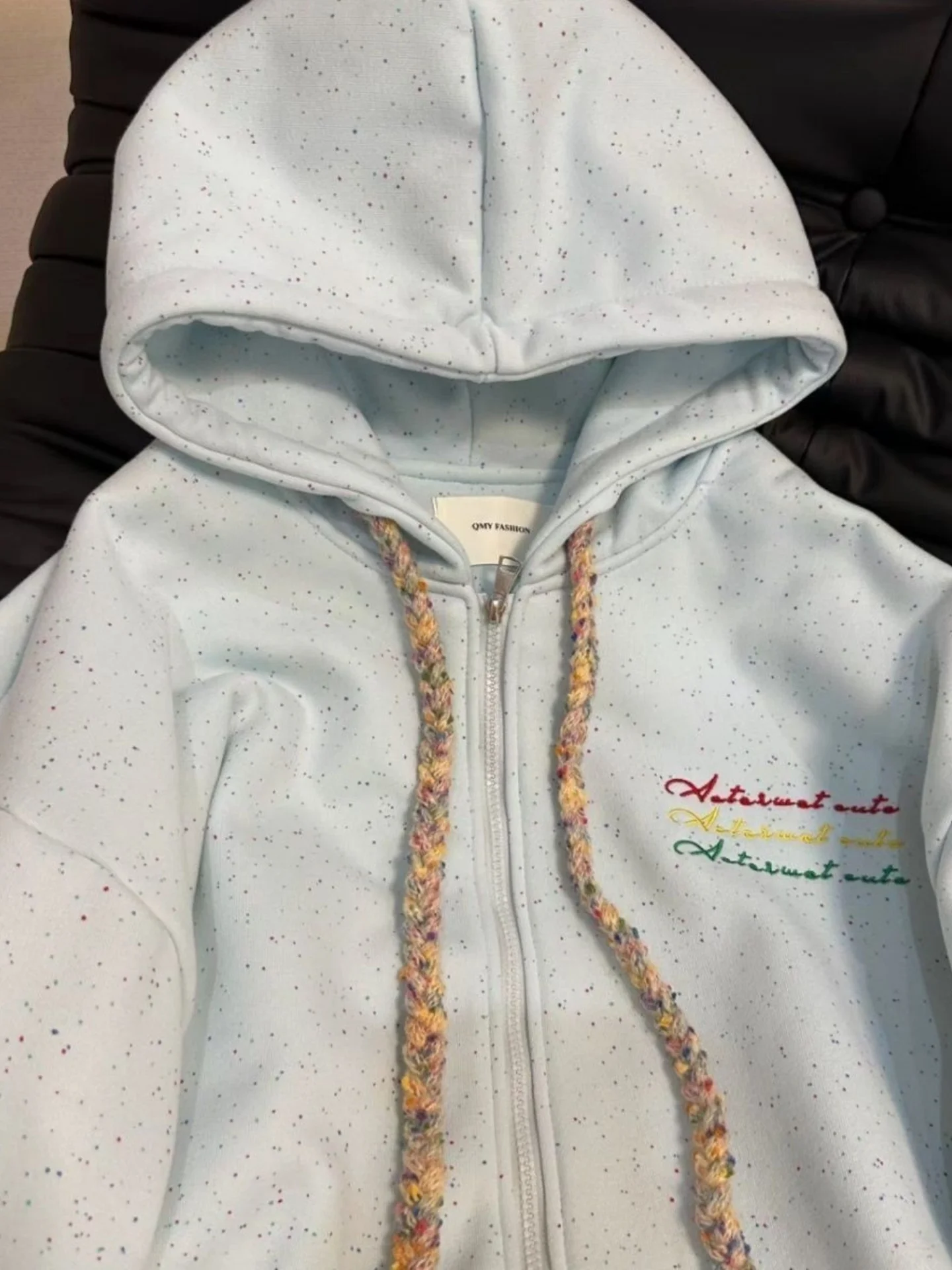Sweet Dot Letter Hoodie Jacket College Style Versatile Slimming Couple Zipper Top Open Cardigan Loose Fit Embroidere...
Sweet Dot Letter Hoodie Jacket College Style Versatile Slimming Couple Zipper Top Open Cardigan Loose Fit Embroidere...