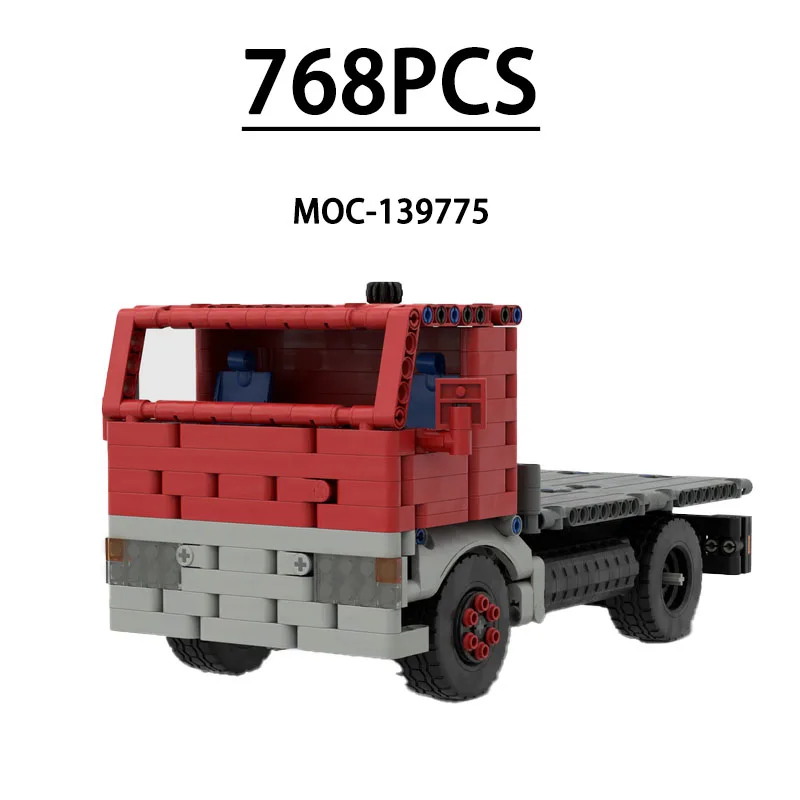 MOC-139775 Building Block Flatbed Truck Model Ornament 768 Pieces Children's Educational Birthday Christmas New Year Toy Gift
MOC-139775 Building Block Flatbed Truck Model Ornament 768 Pieces Children's Educational Birthday Christmas New Year Toy Gift