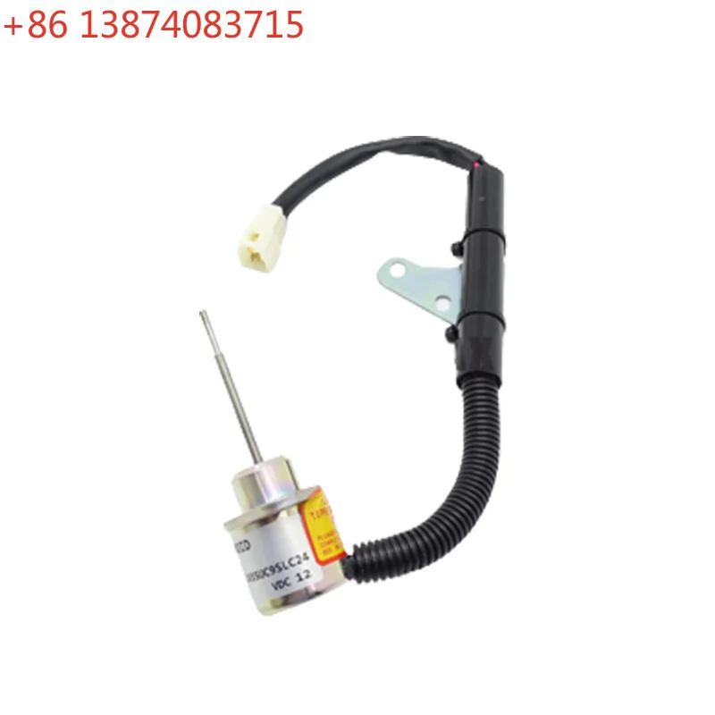 1503ES-12A5SUC9SLC24 12V Fuel Shutoff Solenoid For Kubota D902 Z482 SA-5156
1503ES-12A5SUC9SLC24 12V Fuel Shutoff Solenoid For Kubota D902 Z482 SA-5156