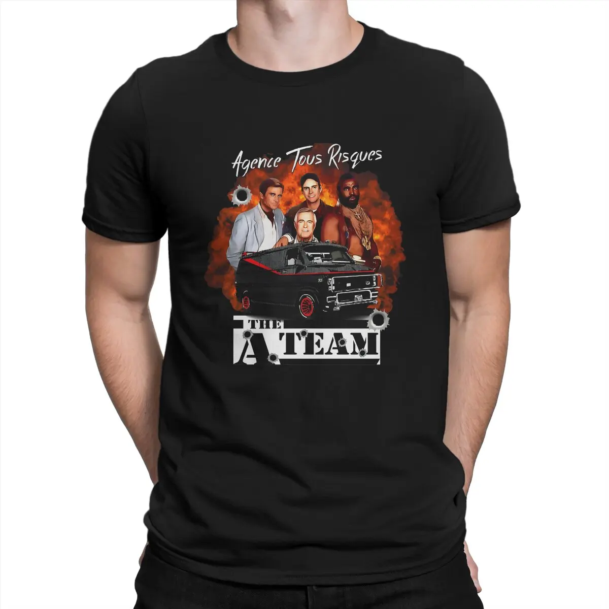 Men's The All-Risk Agency T Shirt The A-Team 100% Cotton Clothes Novelty Short Sleeve Crewneck Tees 4XL 5XL T-Shirts
Men's The All-Risk Agency T Shirt The A-Team 100% Cotton Clothes Novelty Short Sleeve Crewneck Tees 4XL 5XL T-Shirts