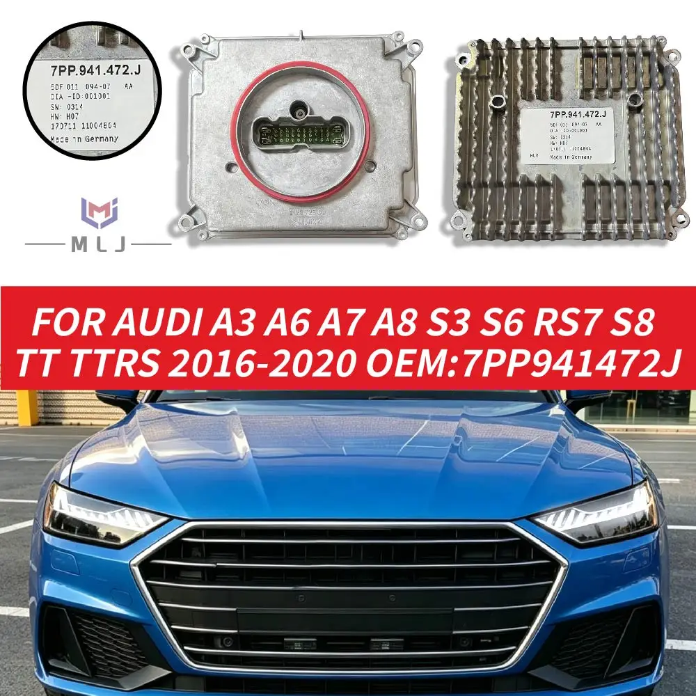 OE 7PP941472K 799941472J LED Matrix Headlight Driver Module DRL Replacement For Audi A3 A6 A7 A8 S3 S6 RS7 S8 TT TTRS 2018-2021
OE 7PP941472K 799941472J LED Matrix Headlight Driver Module DRL Replacement For Audi A3 A6 A7 A8 S3 S6 RS7 S8 TT TTRS 2018-2021