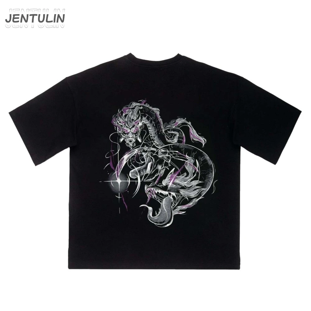 Harajuku Oversized Streetwear Men Tshirt Purple Dragon Graphic Print Top Cotton Hip Hop Aesthetic Short Sleeve Clothing Goth Y2k
Harajuku Oversized Streetwear Men Tshirt Purple Dragon Graphic Print Top Cotton Hip Hop Aesthetic Short Sleeve Clothing Goth Y2k