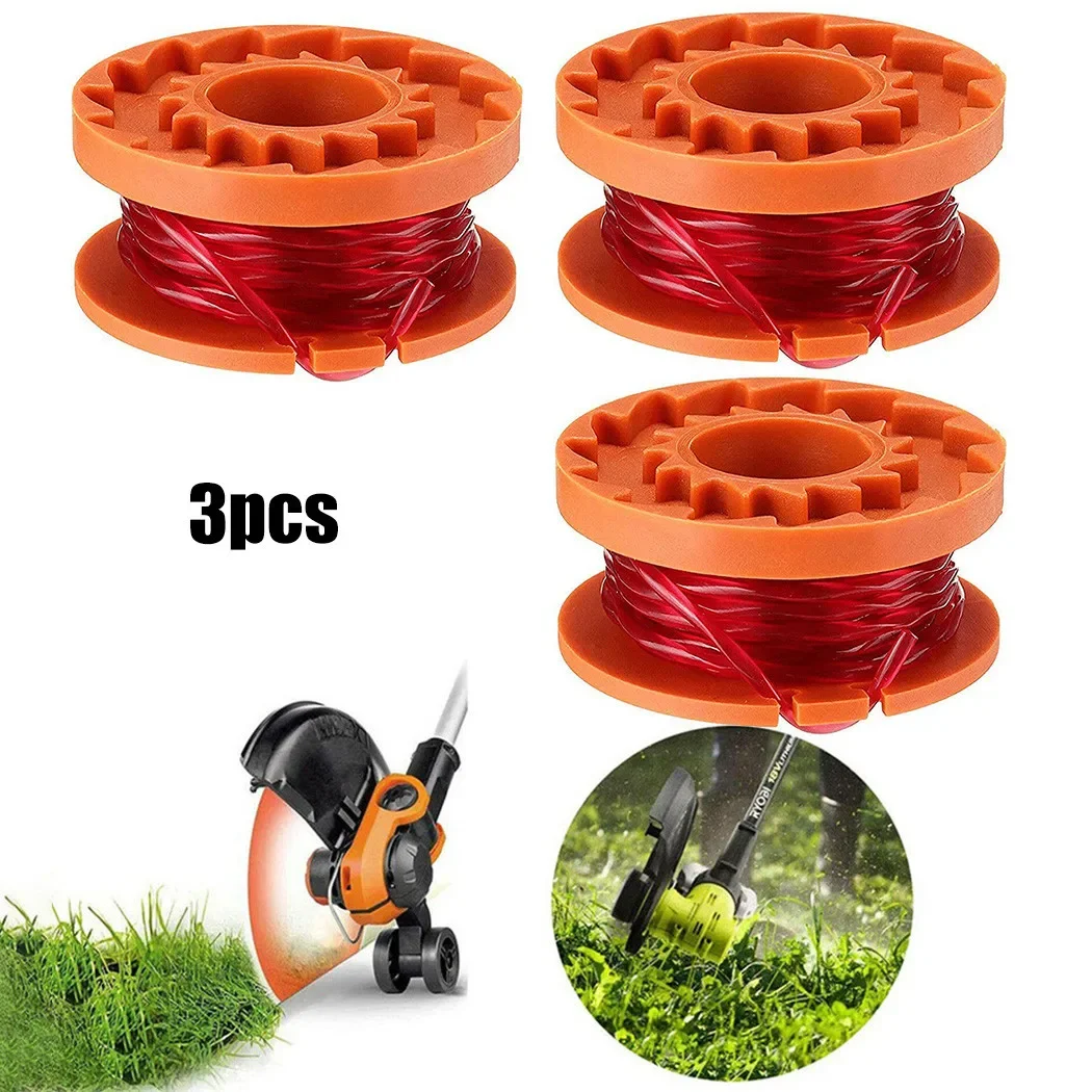 3 Pack Replacement Spool and Line for MacAllister MGTP 18Li Trimmer, 1 5mm x 2 5m, Enhanced Cutting Efficiency
3 Pack Replacement Spool and Line for MacAllister MGTP 18Li Trimmer, 1 5mm x 2 5m, Enhanced Cutting Efficiency