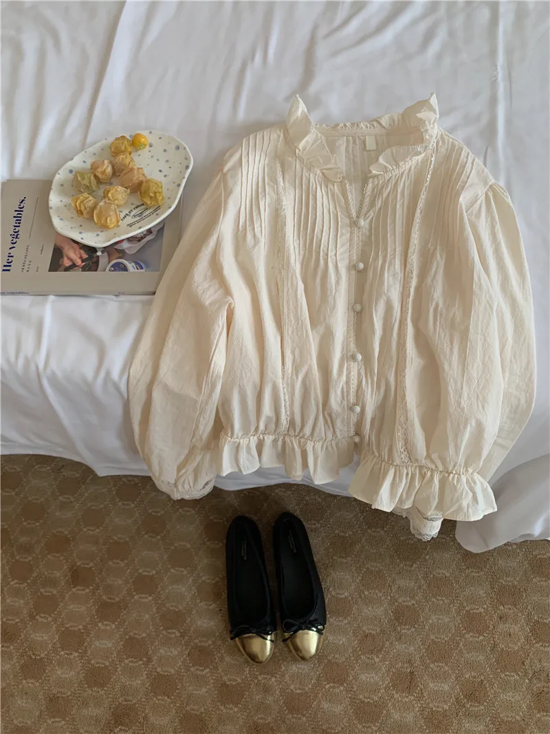 Summer Women Blouse Spring Shirt Female Woman Blouse Maxi Blusas Chiffon Casual Elegant Vintage Long Sleeve Oversize Loose White
Summer Women Blouse Spring Shirt Female Woman Blouse Maxi Blusas Chiffon Casual Elegant Vintage Long Sleeve Oversize Loose White