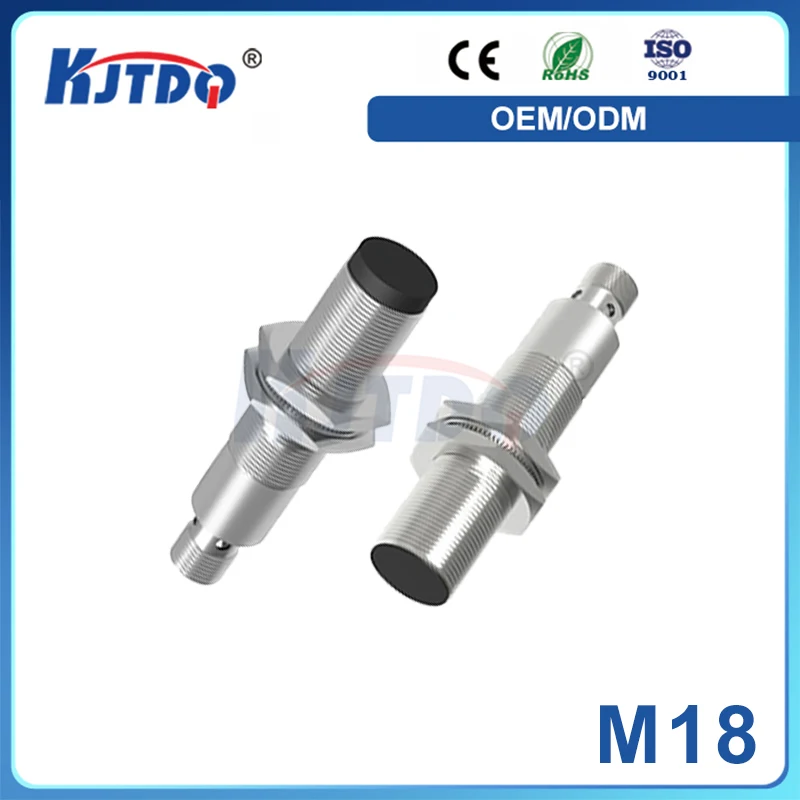 M18 Unshielded IP67 Waterproof 3 wire 2 wire Sn 8/16/20mm Inductive Proximity Sensor NO NC PNP NPN 12V 24V 36V
M18 Unshielded IP67 Waterproof 3 wire 2 wire Sn 8/16/20mm Inductive Proximity Sensor NO NC PNP NPN 12V 24V 36V