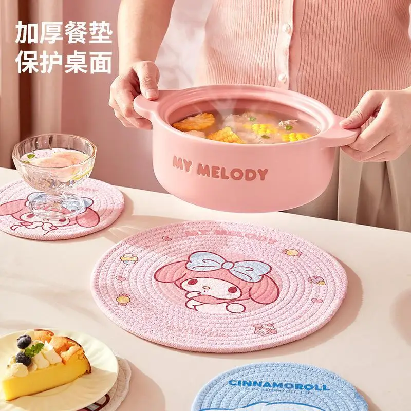 Kawaii Miniso Hello Kitty Insulated Placemat My Melody Cute Home Round Table Mat Coaster Bowl Mat Kitchen Pot Mat Insulated Mat
Kawaii Miniso Hello Kitty Insulated Placemat My Melody Cute Home Round Table Mat Coaster Bowl Mat Kitchen Pot Mat Insulated Mat