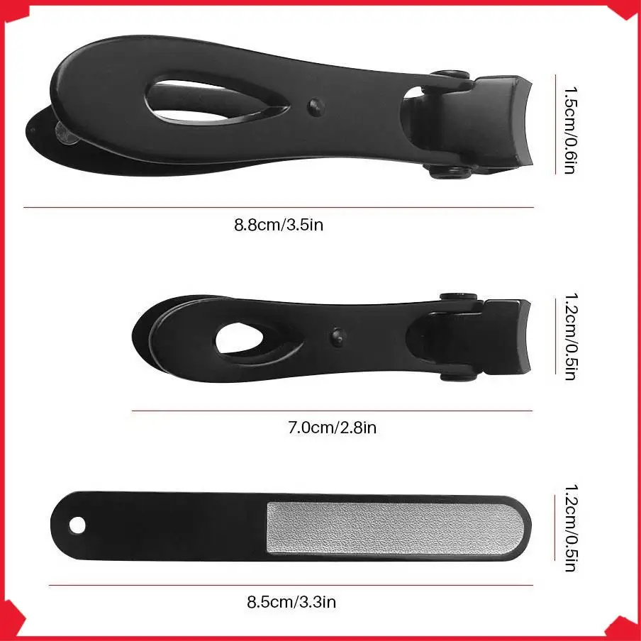 B17B 4Pc Finger Nail And Toe Nail Clippers Set Wide Pliers Suitable For Thick Nails Large And Small Sharp Nail Clippers
B17B 4Pc Finger Nail And Toe Nail Clippers Set Wide Pliers Suitable For Thick Nails Large And Small Sharp Nail Clippers