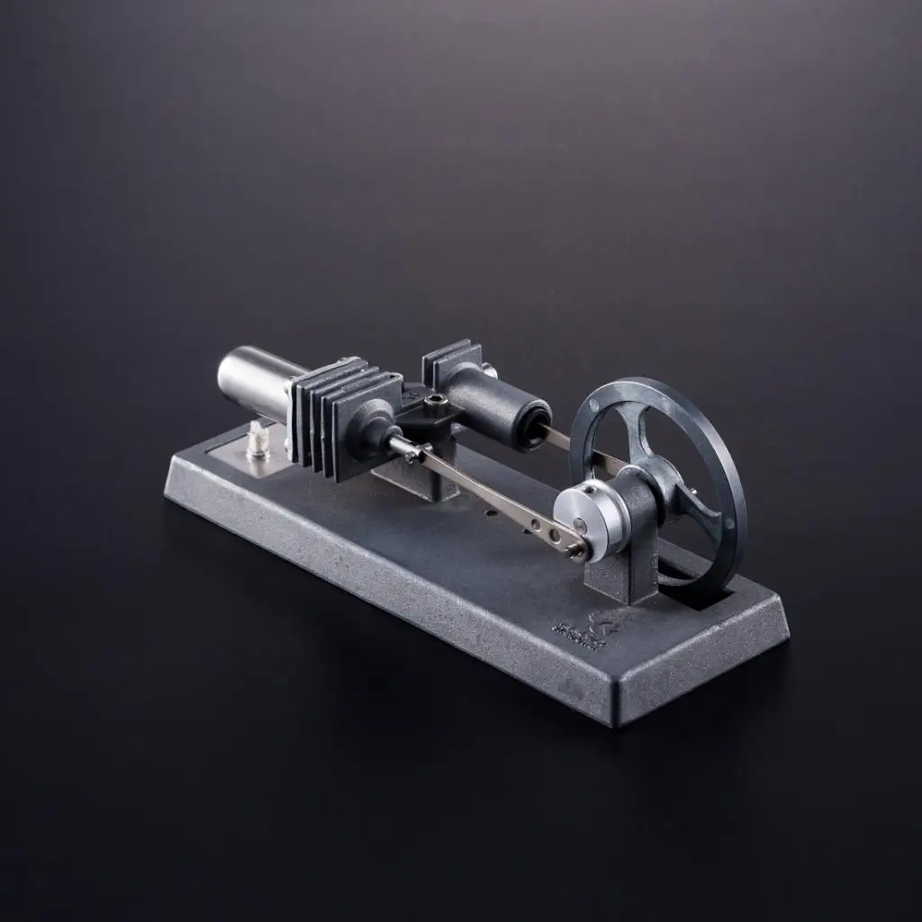 Gray Metal Stirling Engine Assembly Kit Hands on Mini Generator Toy for School Classroom Experiment
Gray Metal Stirling Engine Assembly Kit Hands on Mini Generator Toy for School Classroom Experiment