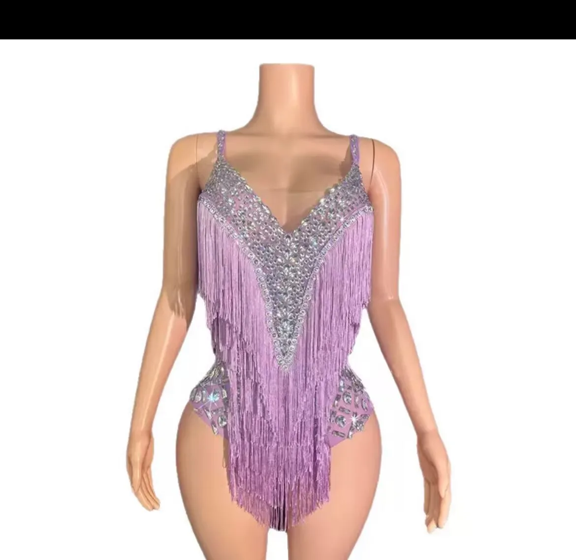 Purple Rhinestones Bodysuit Bar Dj Ds Nightclub Pole Dance Clothing Women Gogo Dance Costume Stage Rave Outfit 
Purple Rhinestones Bodysuit Bar Dj Ds Nightclub Pole Dance Clothing Women Gogo Dance Costume Stage Rave Outfit