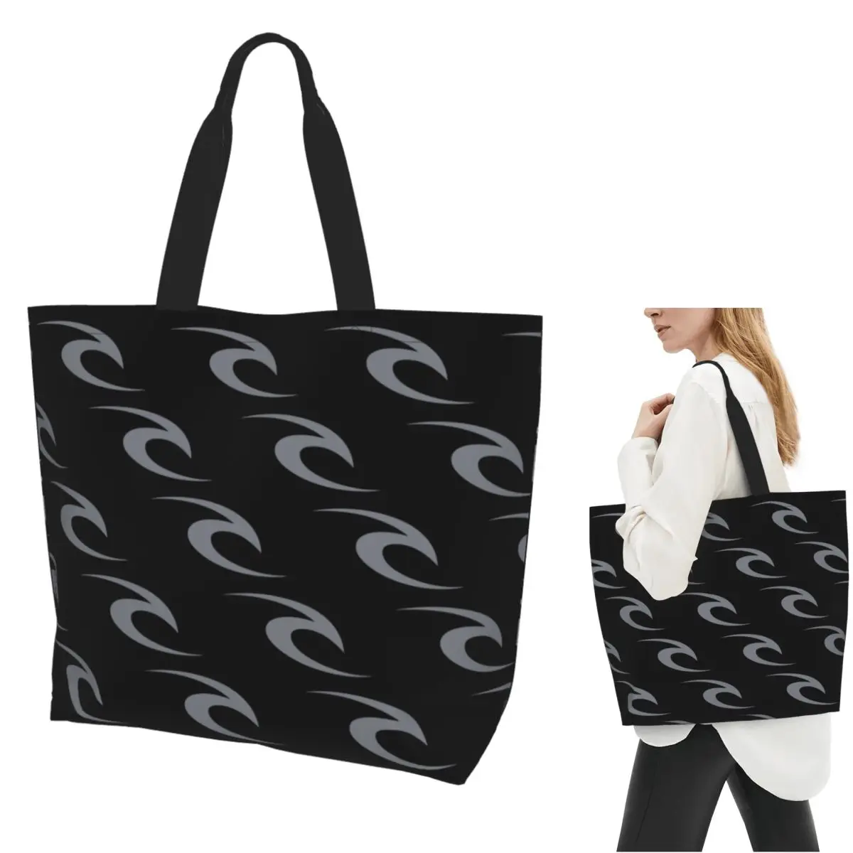 Rip Curl Logo Shopping Tote Bag Canvas Large Capacity Shoulder Bags Shopper Grocery Handbag for Women
Rip Curl Logo Shopping Tote Bag Canvas Large Capacity Shoulder Bags Shopper Grocery Handbag for Women