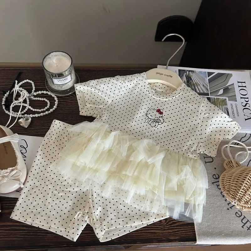 Hello Kitty Baby Shirt Clothes Ins Fashion Kawaii Sanrio Anime 2025 New Summer Mesh Short Sleeve T-shirt Cute Clothes Gifts Toys
Hello Kitty Baby Shirt Clothes Ins Fashion Kawaii Sanrio Anime 2025 New Summer Mesh Short Sleeve T-shirt Cute Clothes Gifts Toys
