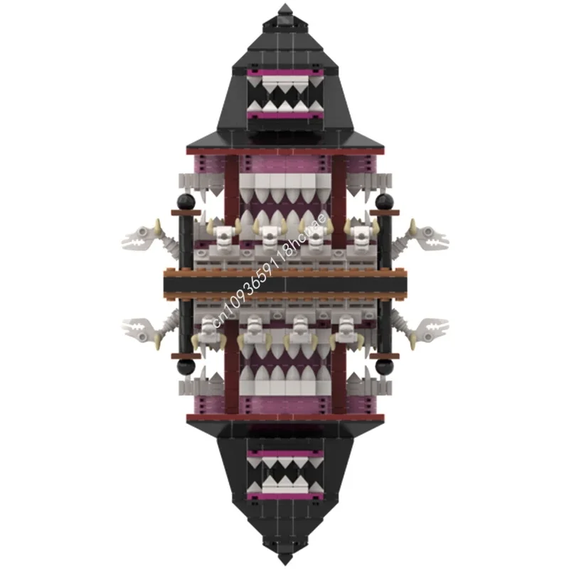 1410 деталей MOC: Модульный конструктор «Злобный храм» — идеальный подарок на Рождество для школьников и малышей, развивающий навыки сборки.
1410 деталей MOC: Модульный конструктор «Злобный храм» — идеальный подарок на Рождество для школьников и малышей, развивающий навыки сборки.