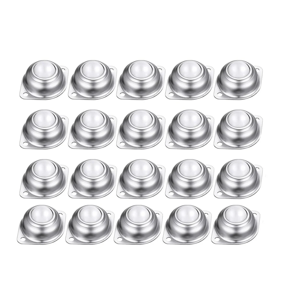 20 Pcs 1 Inch Roller Ball Transfer Bearing Nylon Round Ball Transfer Unit Universal Ball Casters for Conveyor Roller
20 Pcs 1 Inch Roller Ball Transfer Bearing Nylon Round Ball Transfer Unit Universal Ball Casters for Conveyor Roller