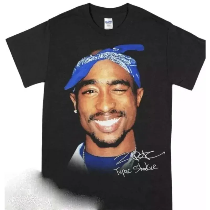 2025, The Tupac Shakur T-shirt Will Be on Sale. The New Pure Cotton T-shirt for Adults By The American Hip-hop Rapper 2Pac Music
2025, The Tupac Shakur T-shirt Will Be on Sale. The New Pure Cotton T-shirt for Adults By The American Hip-hop Rapper 2Pac Music