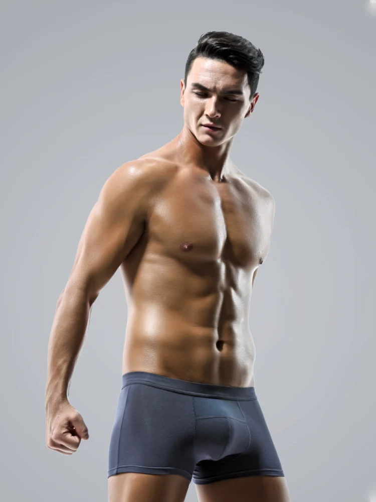 men's underwear Men's ice silk boxers Modal boxers Summer breathable summer thin bottoms
men's underwear Men's ice silk boxers Modal boxers Summer breathable summer thin bottoms