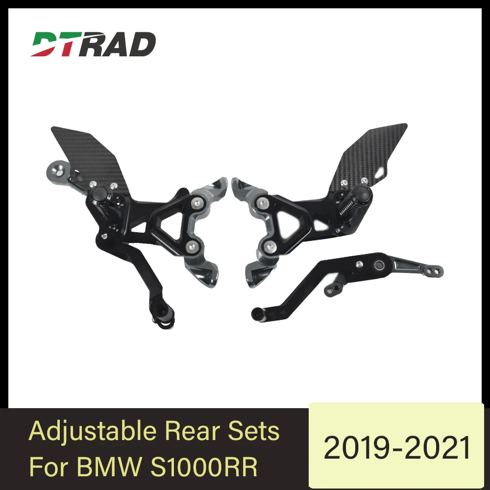 For BMW S1000RR 2019-2021 2022 Adjustable Rear Sets Carbon Fiber Foot Pegs Rests Racing Rearset Footpeg Motorcycle Accessories
For BMW S1000RR 2019-2021 2022 Adjustable Rear Sets Carbon Fiber Foot Pegs Rests Racing Rearset Footpeg Motorcycle Accessories
