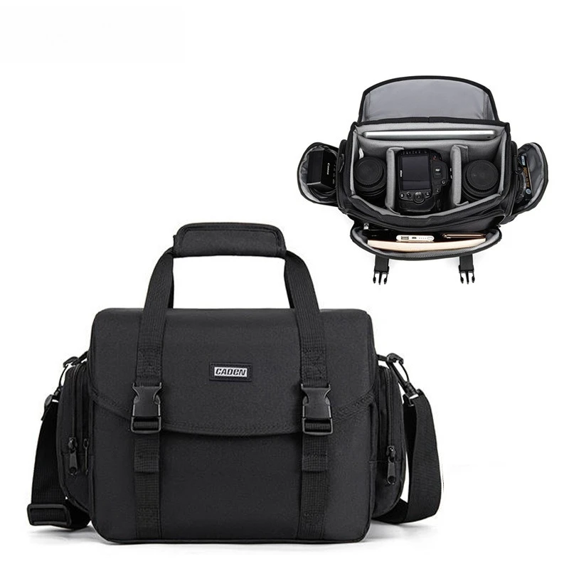 Camera Bag for Digital Mirrorless DSLR Camera Single-shoulder Crossbody & Handheld Bags 15.6-inch Waterproof Laptop Computer Bag
Camera Bag for Digital Mirrorless DSLR Camera Single-shoulder Crossbody & Handheld Bags 15.6-inch Waterproof Laptop Computer Bag