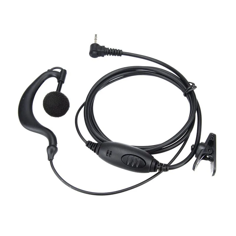 1 Pin 2.5mm G Shape Ear-Hook Earpiece PTT mic Headset for Motorola Talkabout T200 T260 T600 T6200C MH230R MR350R Walkie Talkie
1 Pin 2.5mm G Shape Ear-Hook Earpiece PTT mic Headset for Motorola Talkabout T200 T260 T600 T6200C MH230R MR350R Walkie Talkie